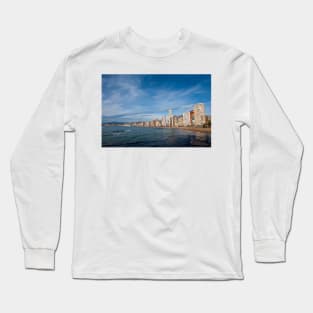 Benidorm Levante Beach Costa Blanca Spain Long Sleeve T-Shirt